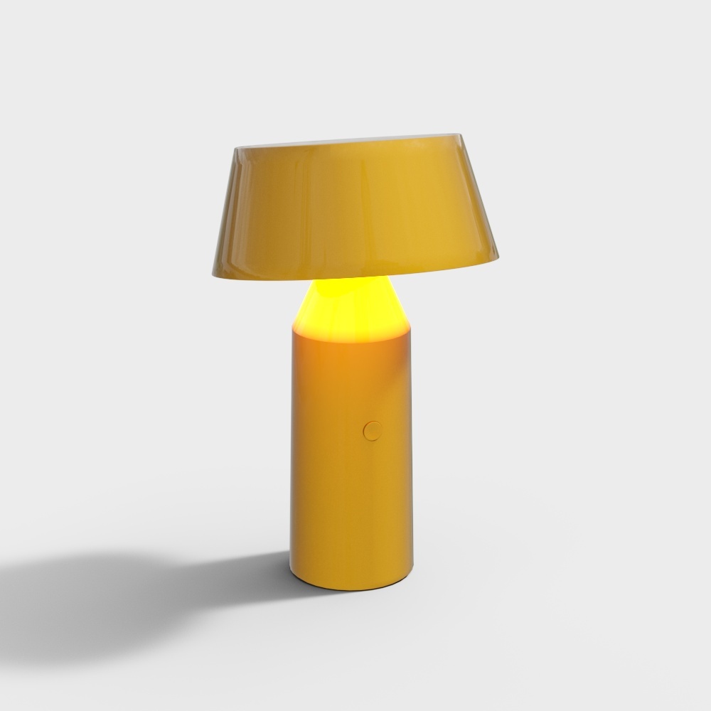 Desk lamp- yellow