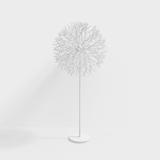 Dandelion 3D Model - Low Poly Design