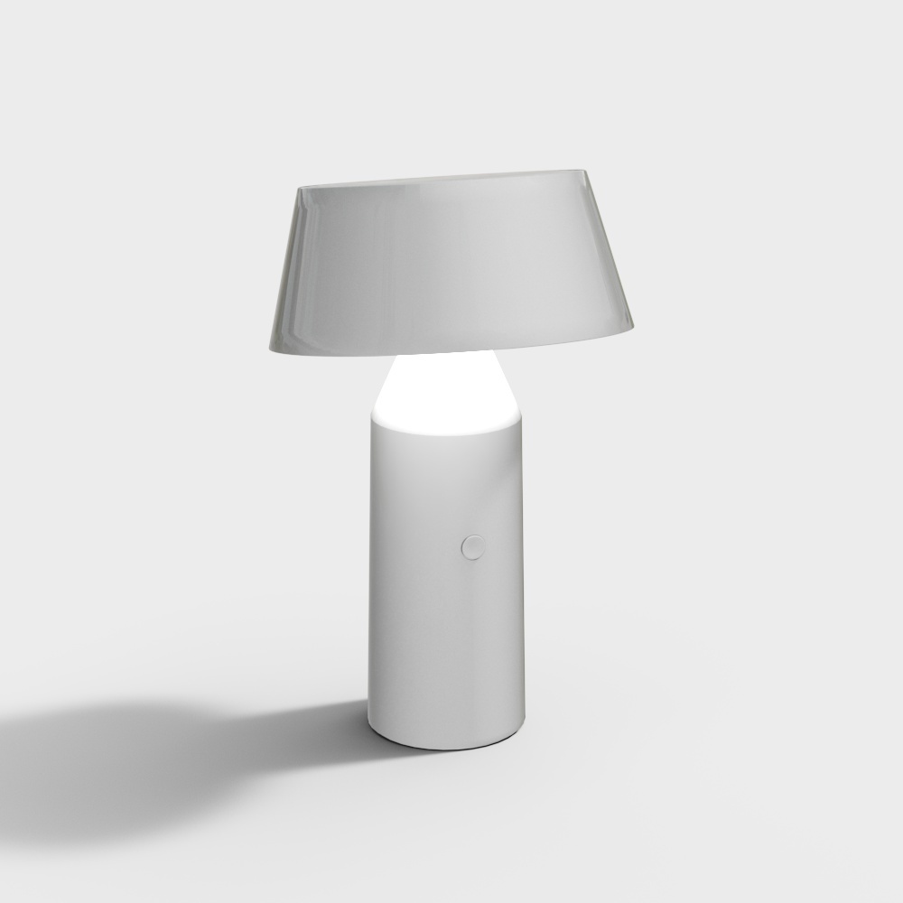 Lampe de bureau grise