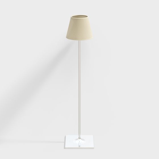 Elegant Minimalist Floor Lamp 3D model
