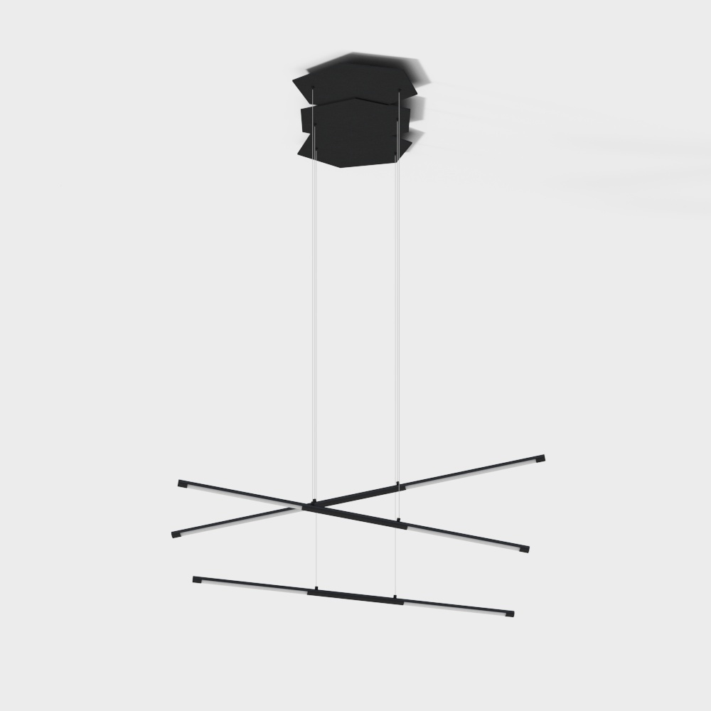 Suspended Artistic Lamp 3D model