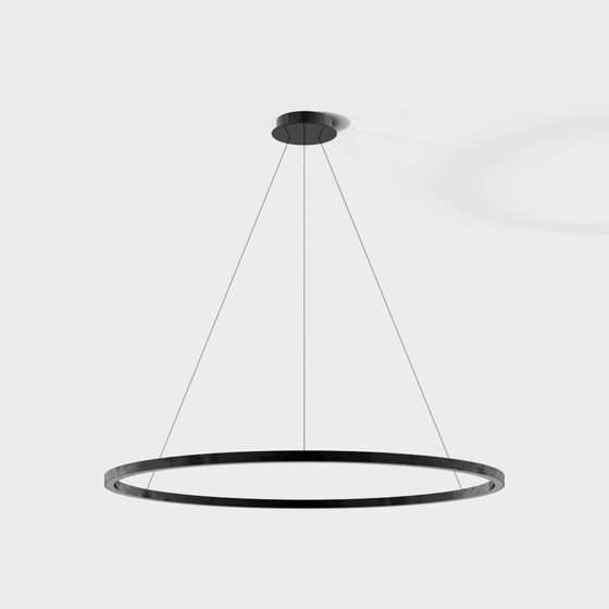 Halo Pendant Light 3D model
