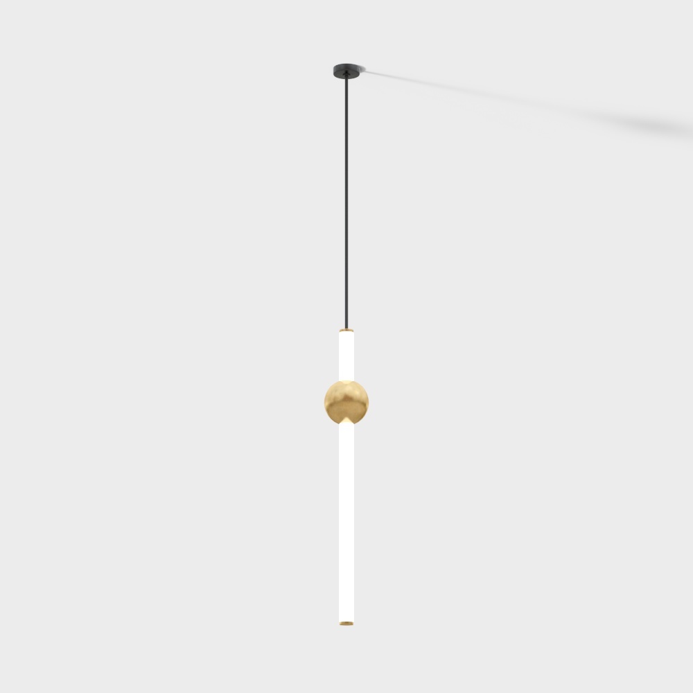 a chandelier  orange