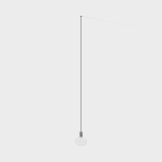 Hanging Glass Light 3D model