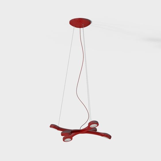 Stylish Modern Pendant Lamp 3D model
