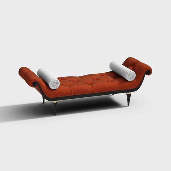 Retro Recliner 3D model for Stylish Interiors