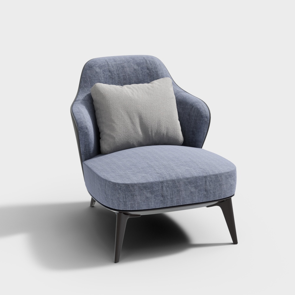  Recreational chair+navy-75