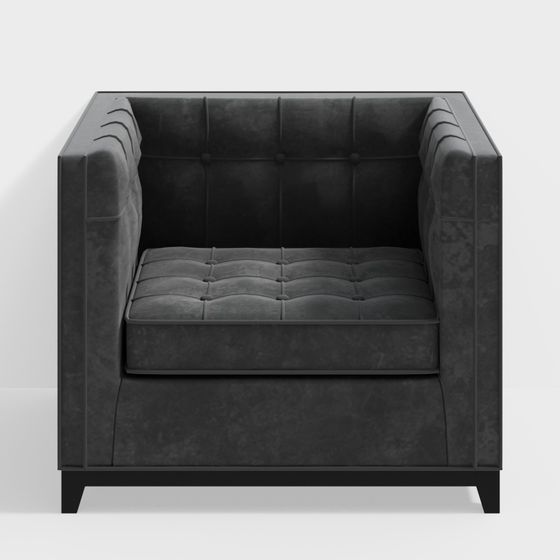 Urban Corner Sofa 3D model for Cozy Spaces