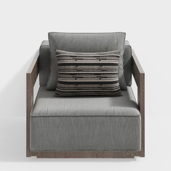 Ghế màu xám kiểu đương đại