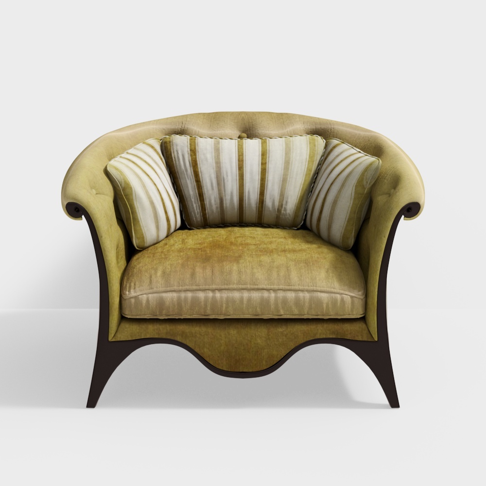 Fauteuil classique Canapé simple