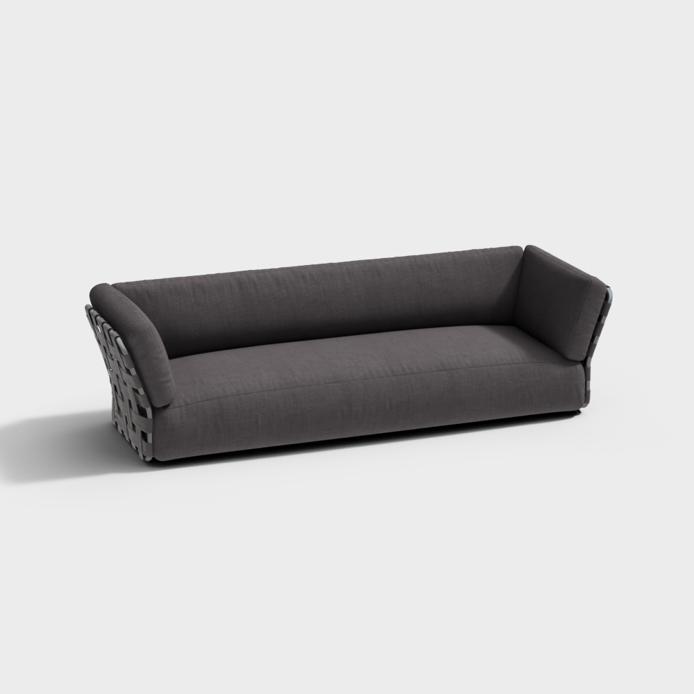 현대적인 트렌드 패브릭 소파 소파 그레이