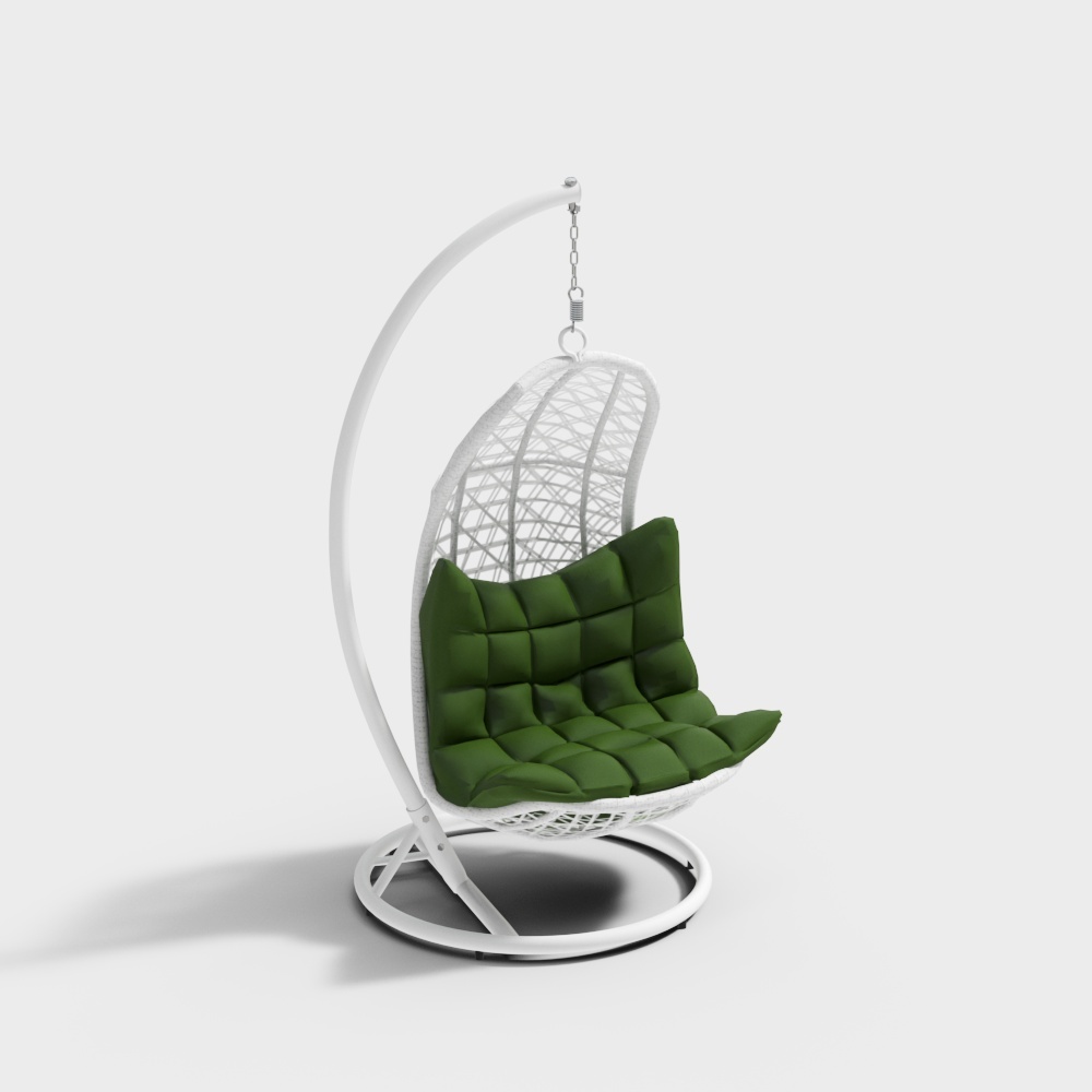 Modern Hanging Chair 3D model for Relaxation