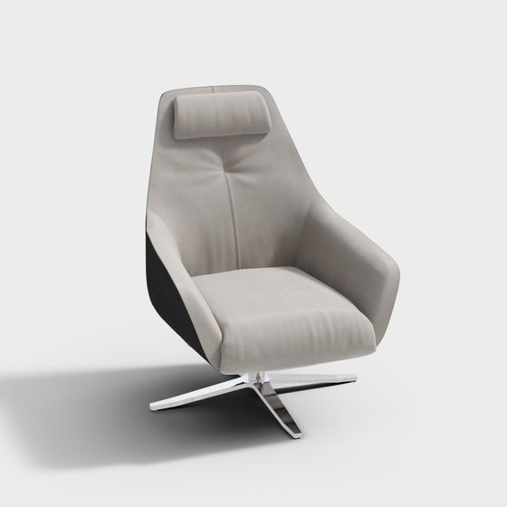 Urban Lounge Chair 3D model for Creative Spaces