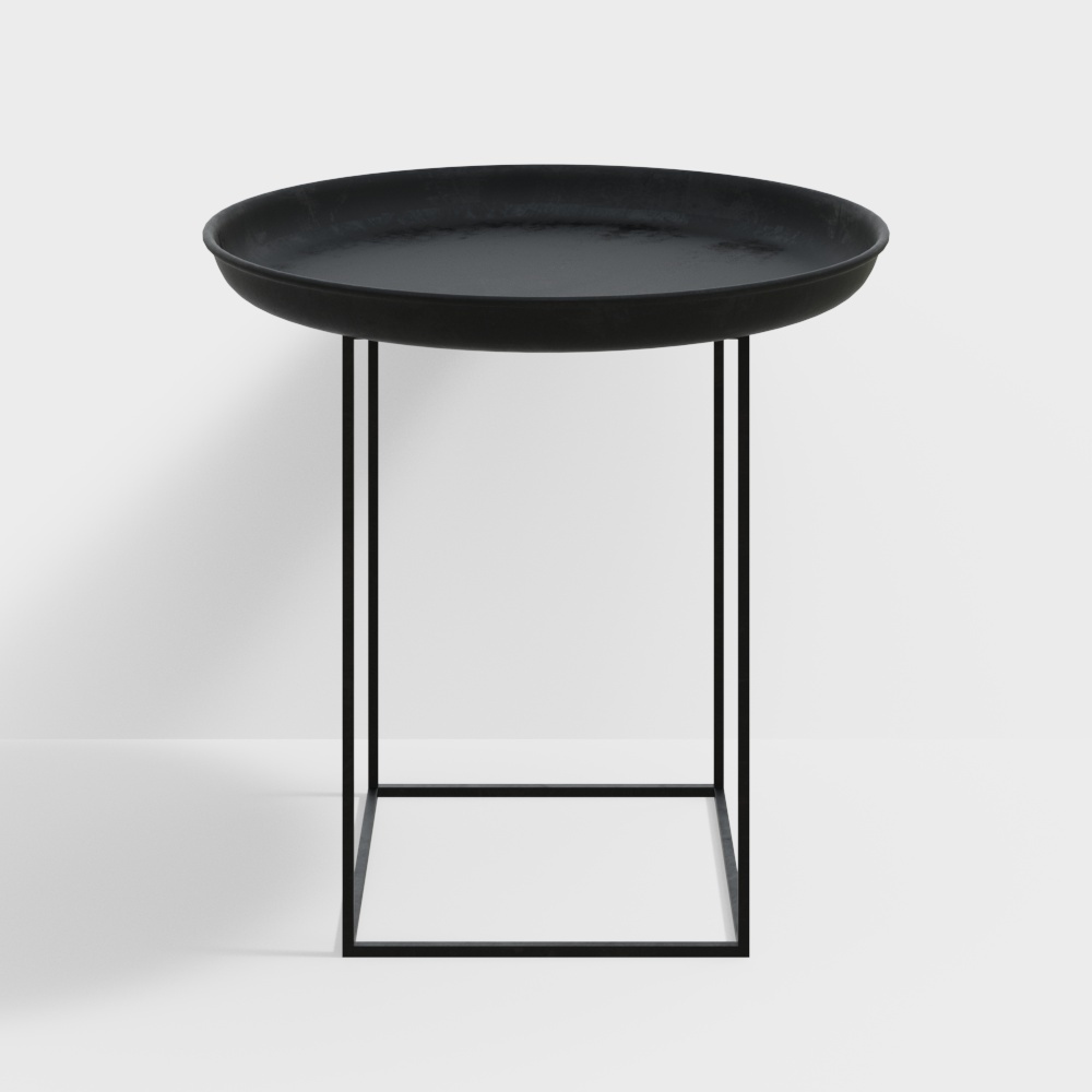 Scandinavian Nightstands Black – Minimalist Wood Furniture