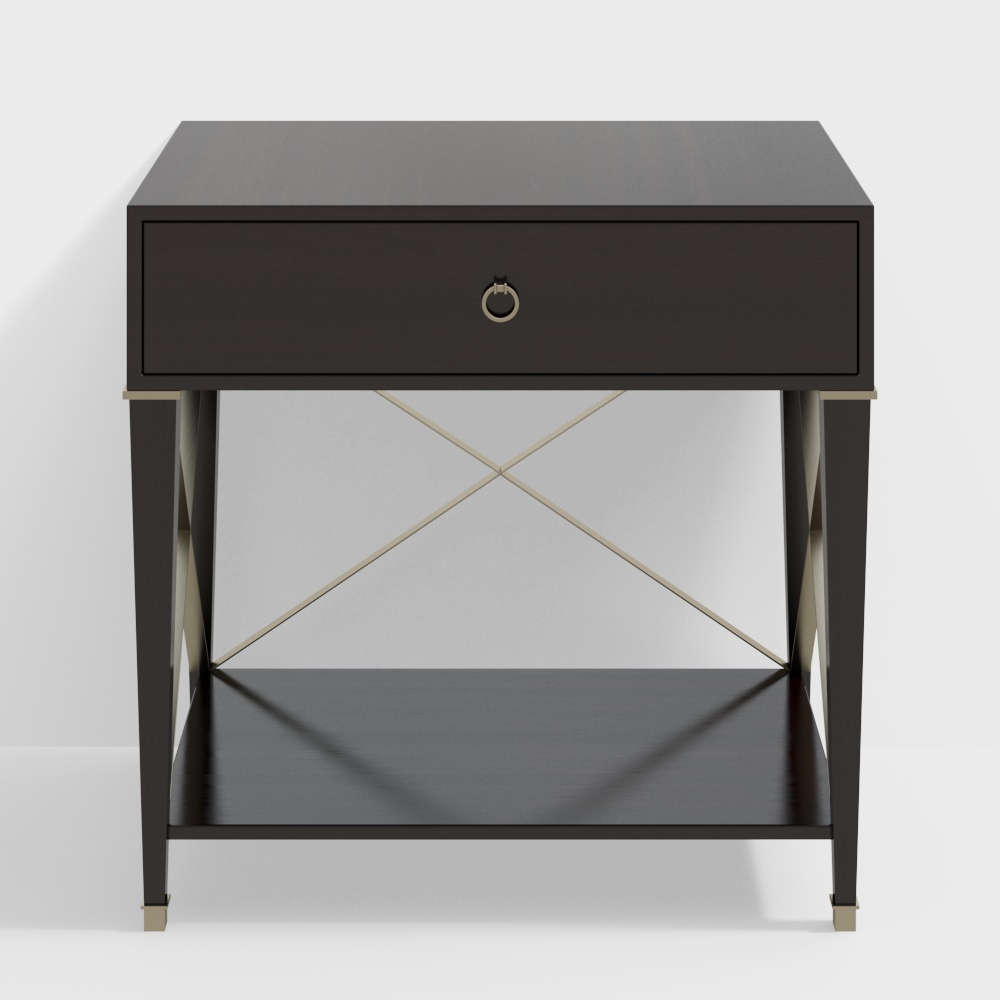 Minimalist Nightstand 3D model
