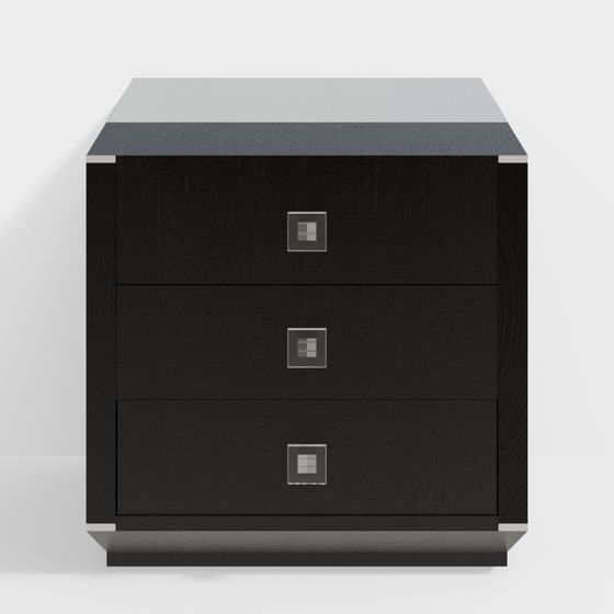 City Corner File Cabinet 3D model