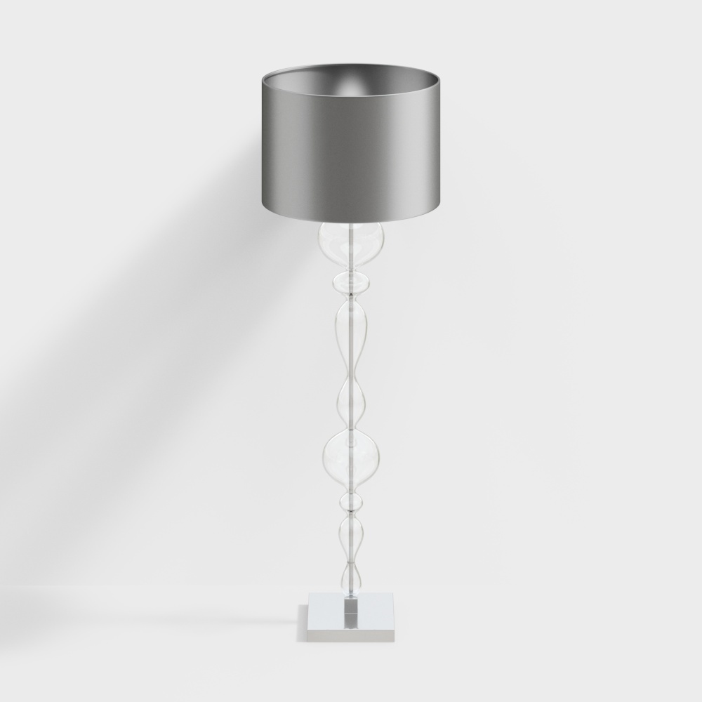 Modern Floor Lamps 3D Model – Earth Tone Design