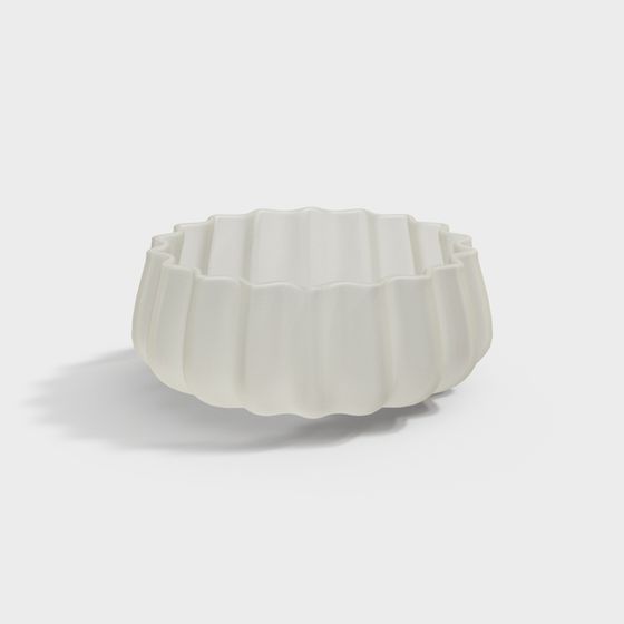 Ruffled Bowl 3D model