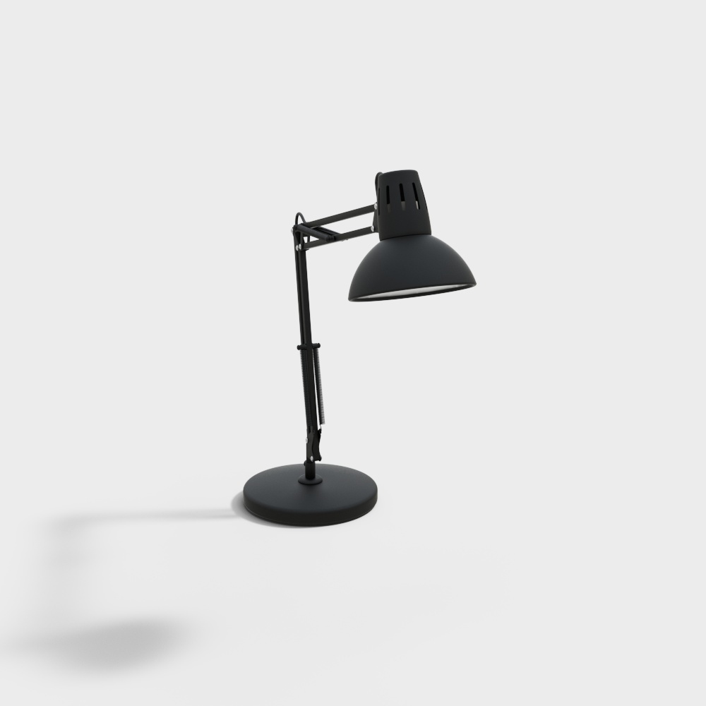 โคมไฟโต๊ะสีดำ