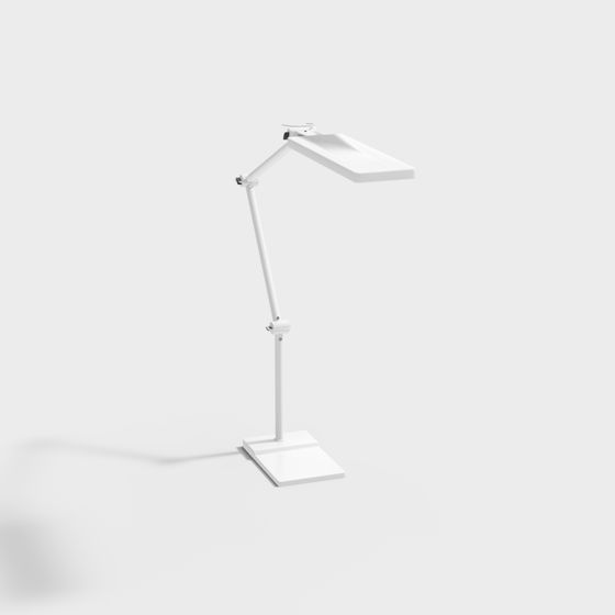Minimalist Table Lamp 3D model for Modern Interiors