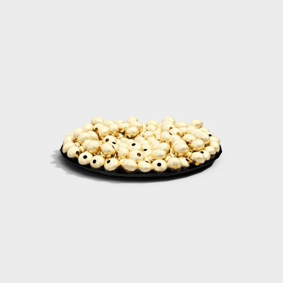 Gold Bead Plate 3D model