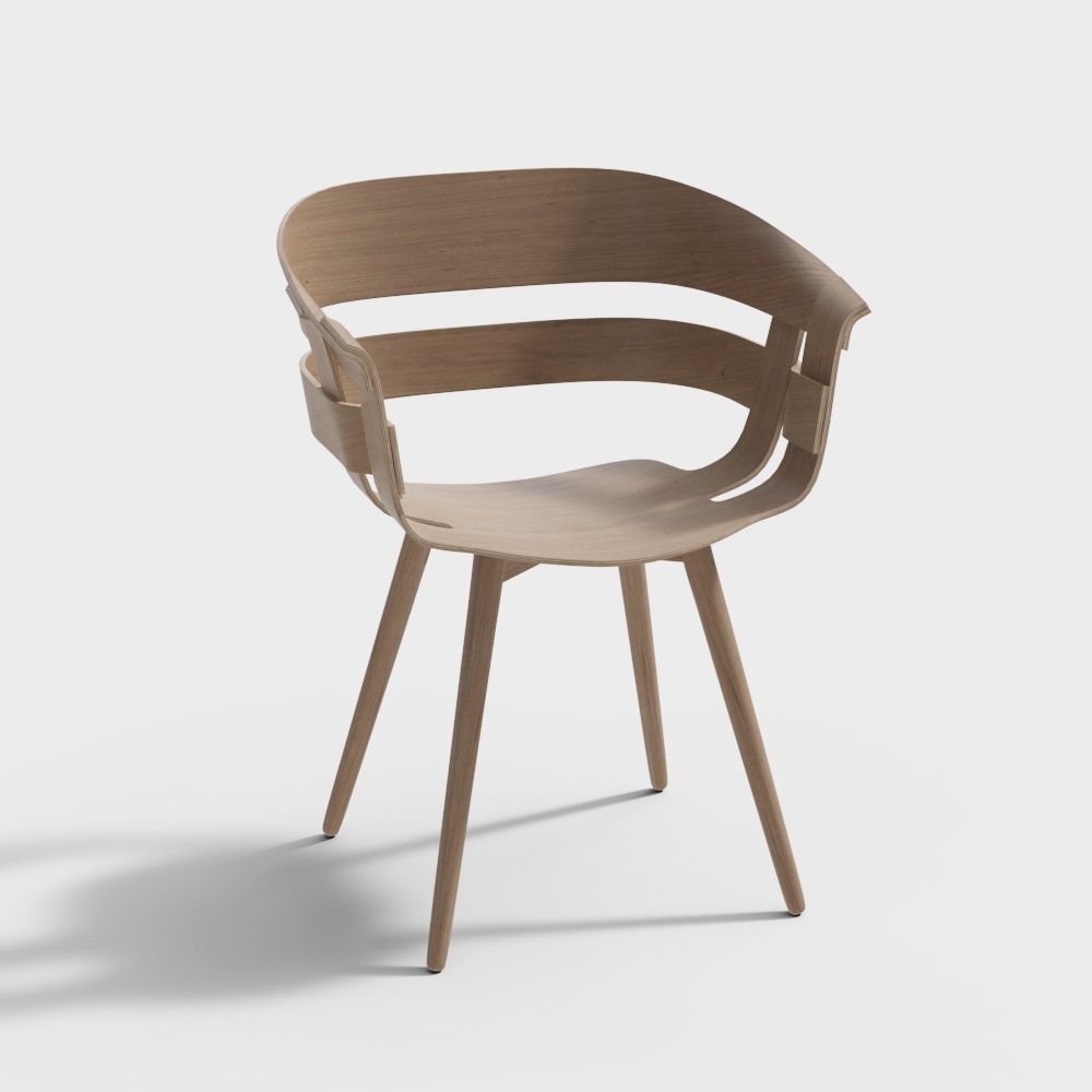 Ghế ăn màu vàng 48213