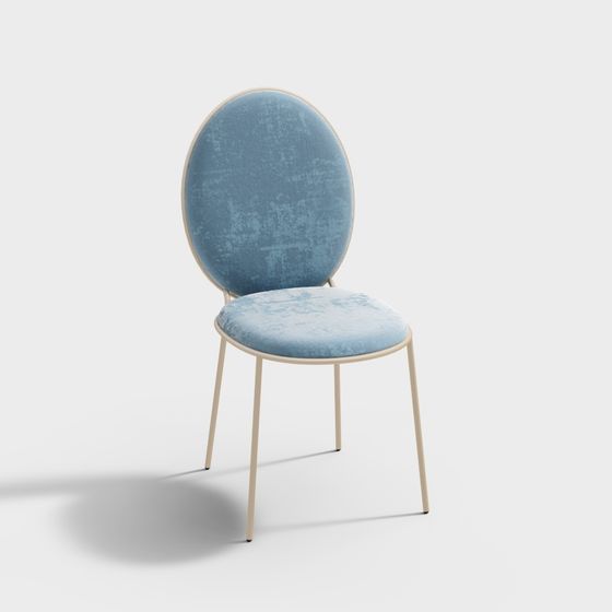 Ghế ăn màu xanh 44