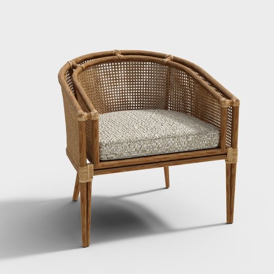Tropical Retreat Chair 3D model