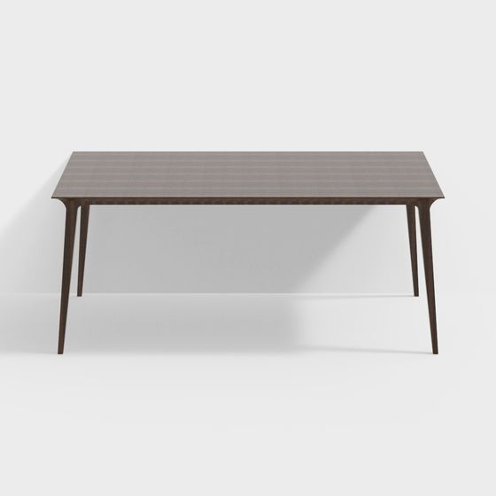 Urban Long Table 3D model for Modern Spaces