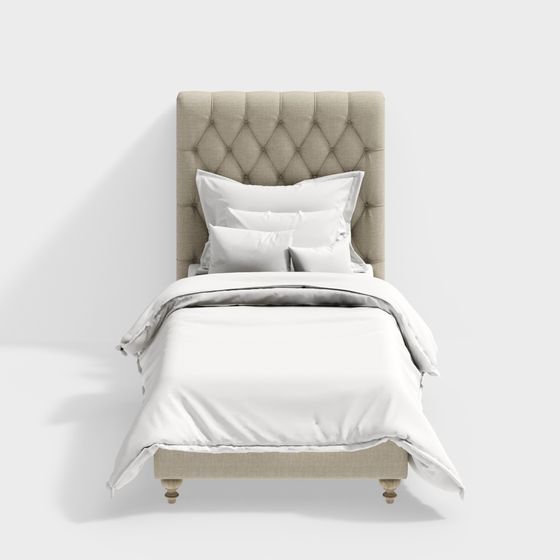 Lit jumeau jaune GRAMERCY HOME2