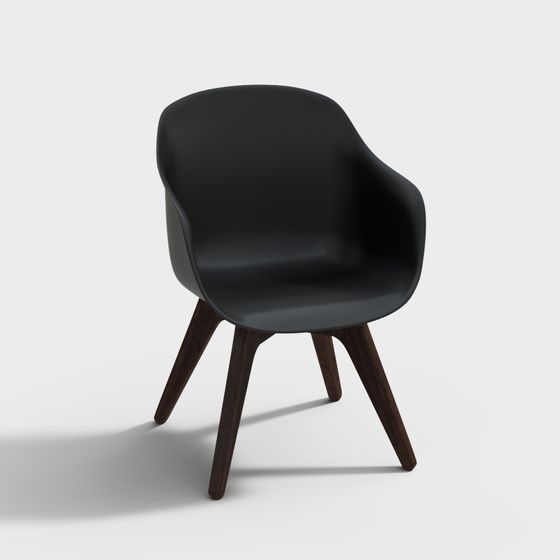 Elegant Minimalist 3D Chair Model