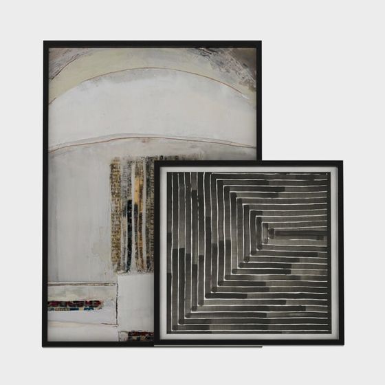 Abstract Geometry 3D Model for Creative Projects