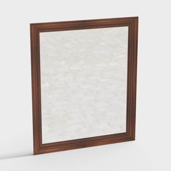 Classic Vintage Frame 3D Model for Creative Projects