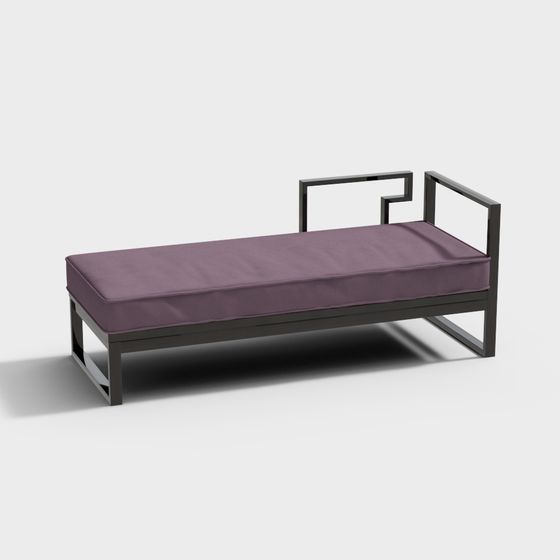 Urban Relaxation Bed 3D model