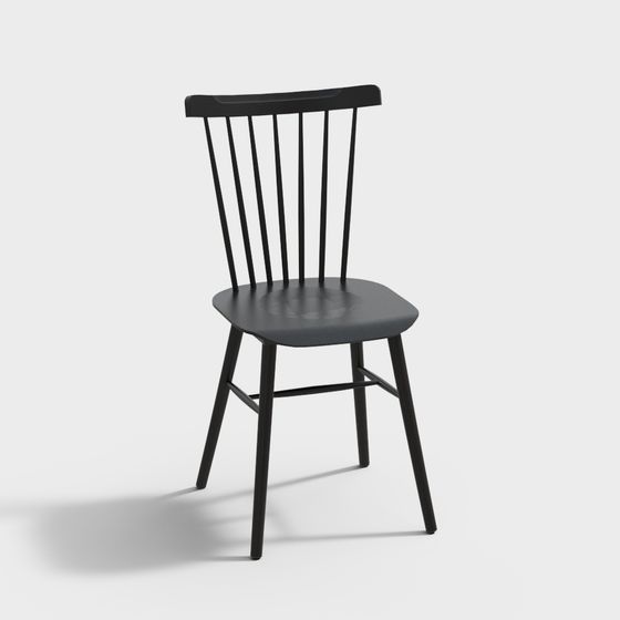 Elegant Minimalist Chair 3D model