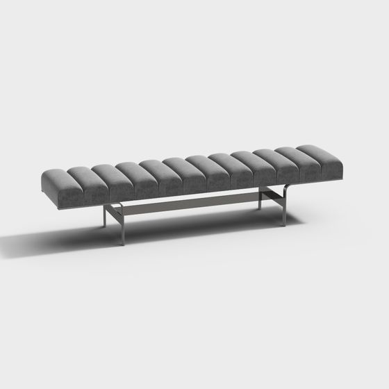 Urban Bench 3D model