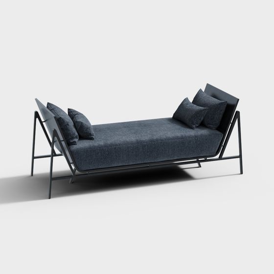 Urban Leisure Lounge Chair 3D model for Creative Use