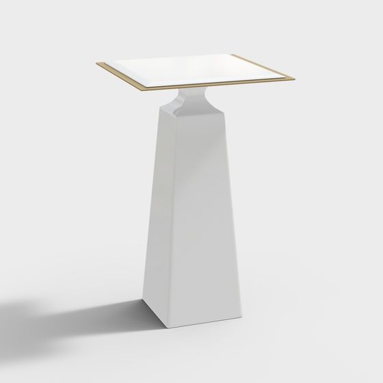 Pyramid Side Table 3D model for Modern Designs