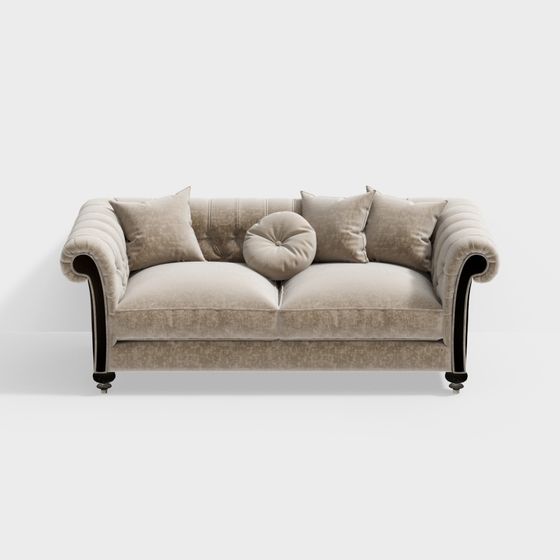Chesapeake 3D Sofa Model for Modern Interiors