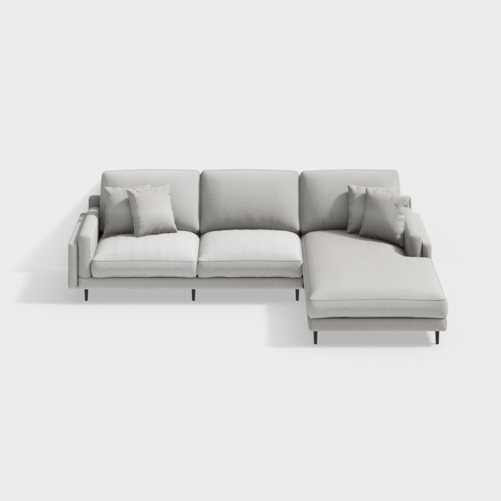 Dantone Home Sofa Portry Modular Two-Section_assemble sofa