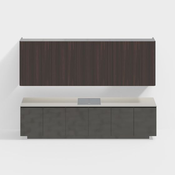 Minimalist Living Room TV Cabinet 3D model