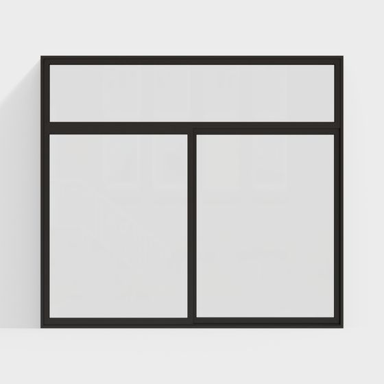 Industrial Style Window 3D Model for Creative Projects