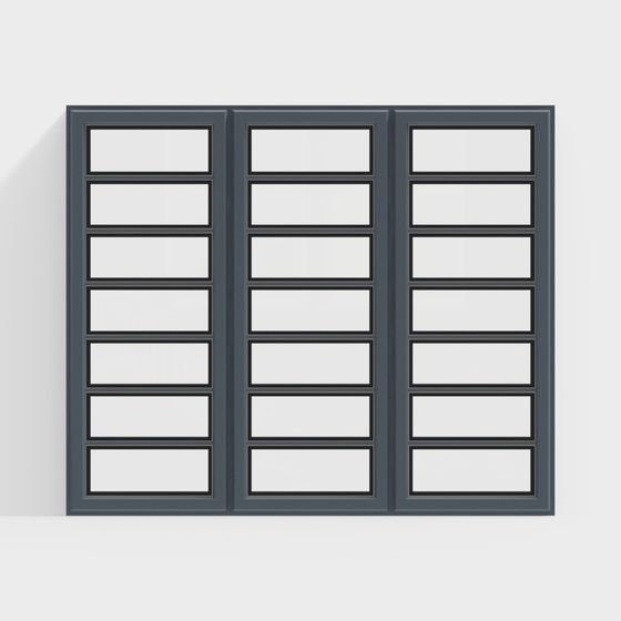 Modern 3D Window Model for Elegant Spaces