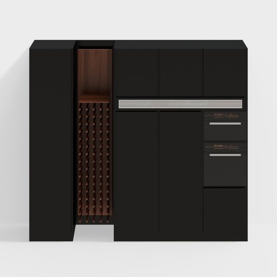Urban Wine Cabinet 3D model