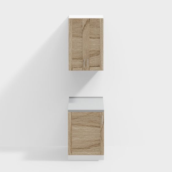 City Window Cabinet 3D model