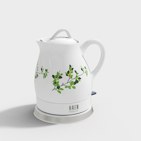 Haen Nature Electric Kettle 3D model for Creative Projects