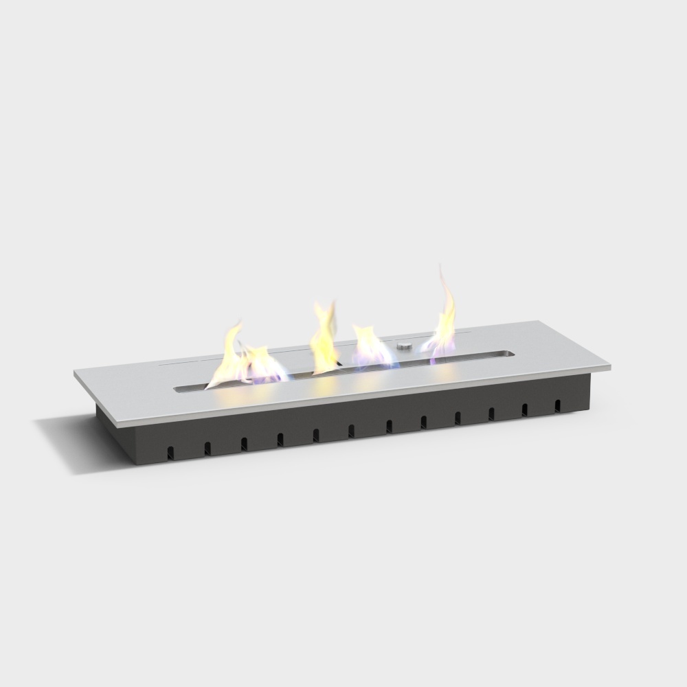 City Light Fireplace 3D model