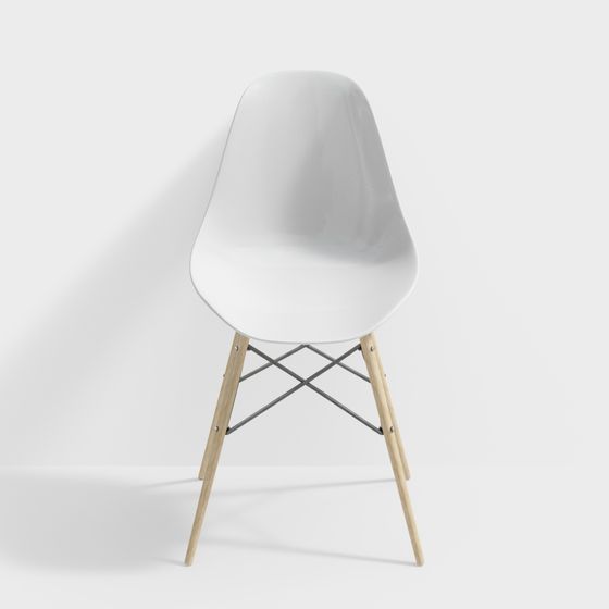 Eames Chair 3D model - Modern Minimalist Design