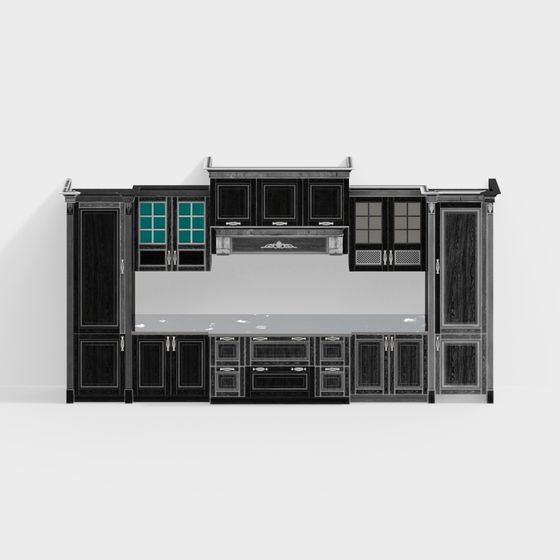 Victorian Kitchen 3D model for Creative Projects