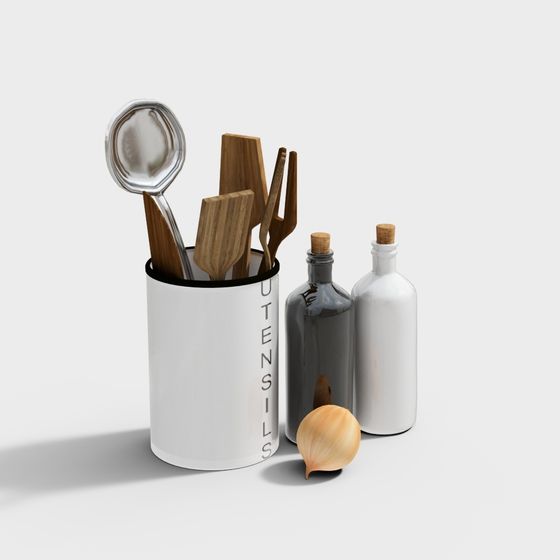 Kitchen Essentials 3D Model